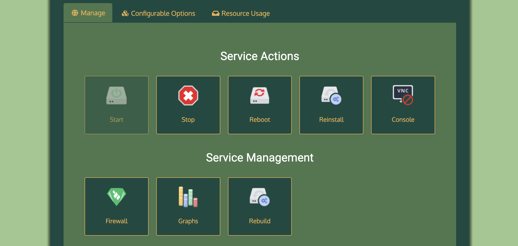 vloxt vps admin panel